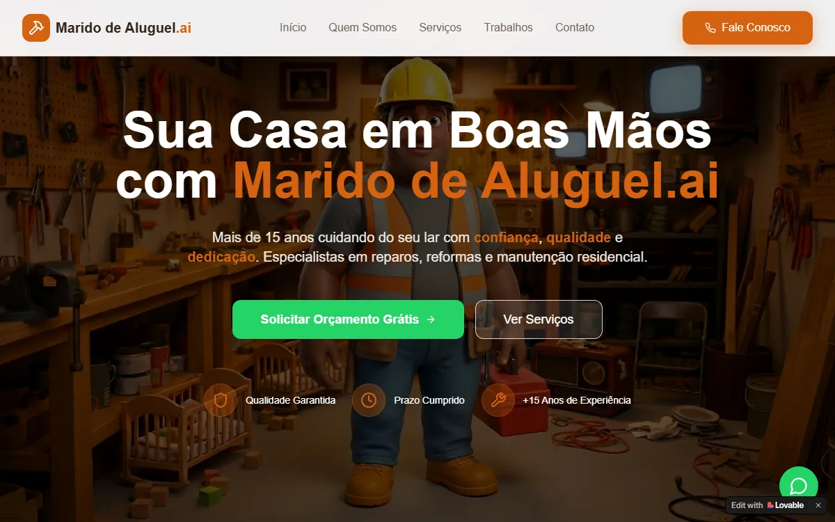 Site Pronto pra Consertar